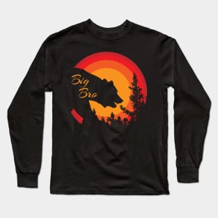 Big Bro Медведь Long Sleeve T-Shirt